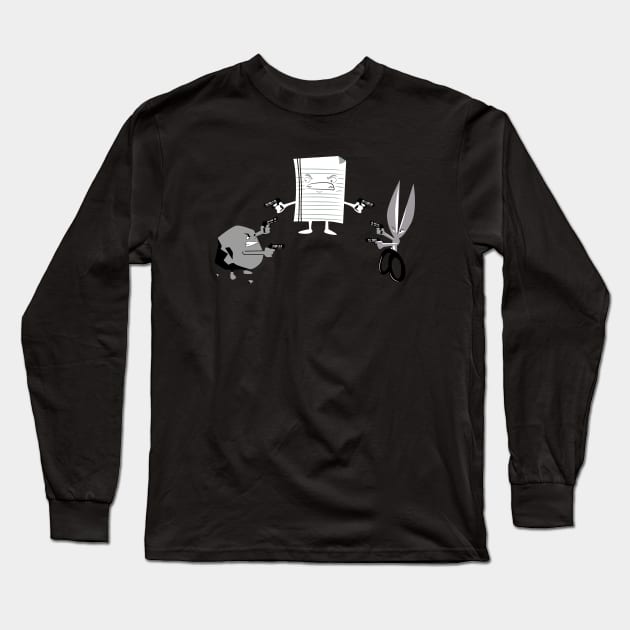 Mexican Standoff Long Sleeve T-Shirt by Dumastore12